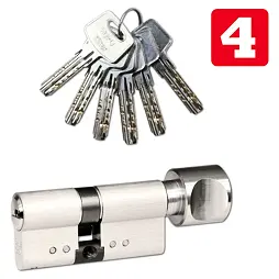 RICHTER vložka cylindrická 30+35 s knoflíkem, 6kl., 4.třída bezpečnosti 495029
