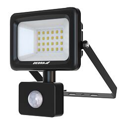 DEDRA reflektor LED SMD 20W, 1800lm, nástěnný s detektorem pohybu, SLIM, L1093-2