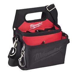 MILWAUKEE 4932500308 elektrikářská brašna na opasek, vyrobena z balistického nylonu, dvojité prošití