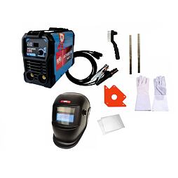 BENO WELDY BOX 160, svářecí invertor 160A, kukla, rukavice, magnet, elektrody 35ks