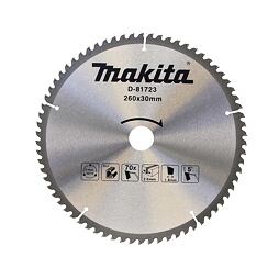MAKITA D-81723 pilový kotouč 260*30, 70z na hliník TCT (old=D-73003)