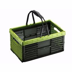 košík nákupný skladací, 2 držadlá, 39*26*19cm 282851