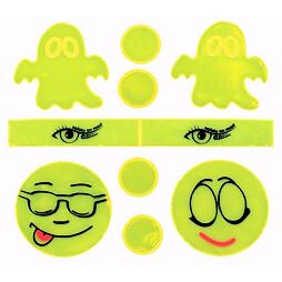 COMPASS sada reflexných samolepiek 01581