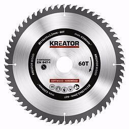 KREATOR pílový kotúč 216mm*30mm 60WZ KRT020424