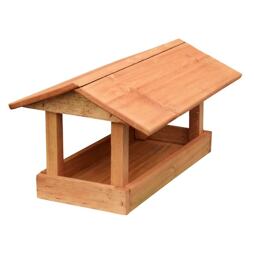 kŕmidlo pre vtáky drevené č.18, 40*21cm, hnedé, 9772fo