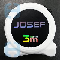 FESTA svinovací metr se jménem 3m 16mm JOSEF 13502