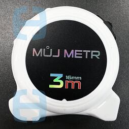 FESTA svinovací metr se jménem 3m 16mm MŮJ METR 13517
