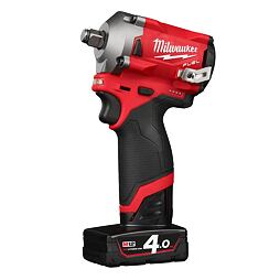 MILWAUKEE M12 FIWF12-422X aku rázový utahovák 12V/1*4Ah; 1*2Ah, 4 režimy, 339Nm
