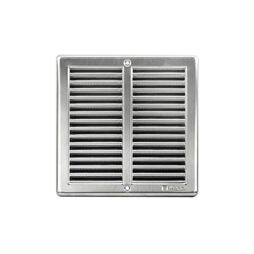 HACO mriežka vetracia dverová nerez 250*250mm so sieťkou 413371