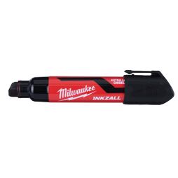 MILWAUKEE 4932471558 značkovač INKZALL „XL“ čierny, rýchloschnúci, betón+drevo+kov+plast