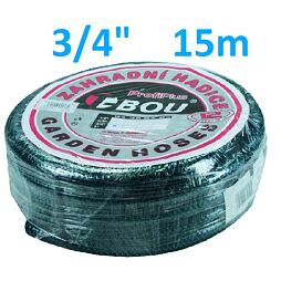 hadica záhradná PROFI 3/4" nepriehľadná, balenie 15m