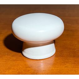 drevená nábytková úchytka 453 BUK biela