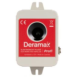 DERAMAX Profi ultrazvukový plašič (odpudzovač) kún a hlodavcov, napájanie zo siete