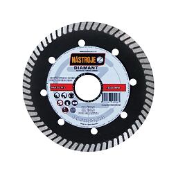 NÁSTROJE CZ diamantový kotúč TURBO SPEED 115*1,4*22,2mm staveb. materiály, žula, dlažba IM-DK-TK115