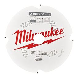 MILWAUKEE 4932471304 pílový kotúč 190*30*1,8mm, 4z, na cementovláknité dosky