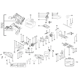MILWAUKEE 4931453019 uhlíky pro M18 BP
