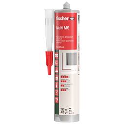 FISCHER lepidlo MULTI MS stavební polymerové KD, trvale pružné, 290ml, 558977