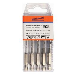 PROJAHN vrtáky kov 5ks bit 13399