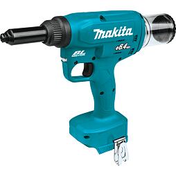 MAKITA DRV250ZJ aku nýtovačka 18V LXT Li-ion, ocel 4,8-6,0mm, nerez 4,8mm, MAKPAC, bez baterie