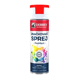 DEBBEX značkovací sprej PRO MARK Červená 500ml, TP00002DBX