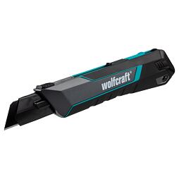 WOLFCRAFT nůž s ulamovací čepelí 25mm, zasouvací, PRO SAFETY, 4291000