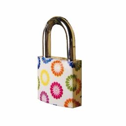 TOKOZ zámok visiaci Flower 478453