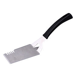 BBQ špachtle PLANCHA multifunkční na grilování, ostrá krájecí hrana, 33*7cm, NEREZ, 40290