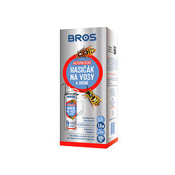 BROS sprej proti vosám a sršňům "hasičák" AUTOMATICKÝ 400ml