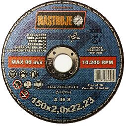 NÁSTROJE CZ kotúč rezný 150*2,0mm oceľ a nerez IM-1-150-2,0R