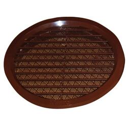 HACO mriežka vetracia so sieťovinou PH 100mm hnedá 413079