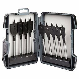 MAKITA P-80802 sada plochých vrtáků do dřeva 9ks