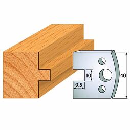 IGM F026-092 profilovací nože, pár 40*4mm