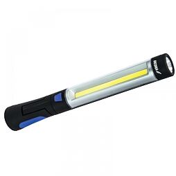 DEDRA lampa LED 3W COB + 3W, 3,6V/800mAh, nabíjacia, L1023