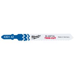 MILWAUKEE 4932430142 pílky do priamočiarky, kov, 91mm, 5ks T123XF