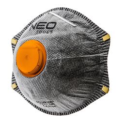 NEO TOOLS respirátor FFP2 s ventilem, 3ks 97-301