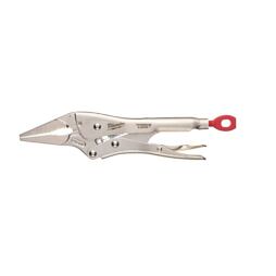 MILWAUKEE 4932471733 samosvorné kliešte TORQUE LOCK 230mm, dlhé ploché tvrdené čeľuste