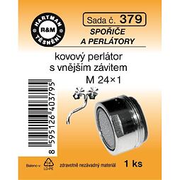 HARTMAN kovový perlátor s vnějším závitem, sada č. 379
