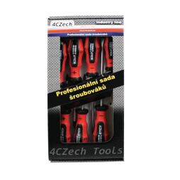 4CZech súprava skrutkovačov PL+ PZ + PH 7-dielna PROFI v kartóne 4CZ-8558-70