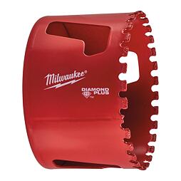 MILWAUKEE 49565664 vykružovací pila 68mm Diamond Plus, tvrdá dlažba, litina, uchycení 5/8"*18