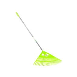 hrábě na listí/trávu 59cm, 27 zubů PH, násada kov 120cm, 07226