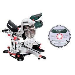 METABO KGS 254 M pokosová pila s potahem 1800W + pilový kotouč 48WZ 5°negativ 628061