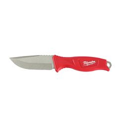 MILWAUKEE 4932464828 nôž s pevnou čepeľou, čepeľ 101mm, puzdro s úchytom na opasok