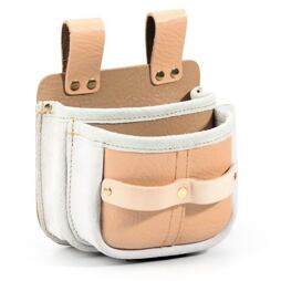 LOCH CZ hřebíčenka jednoduchá - tříkapsová, H91, kožená, bez opasku