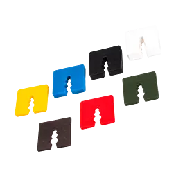 DEN BRAVEN vymedzovacia podložka 10mm, čierna, 1ks Z4064