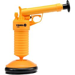 VOREL pistole na čištění odpadů - zvon, 135+63mm, průraz tlakovým vzduchem, TO-55500
