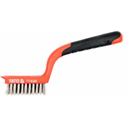 YATO drátěný kartáč 5-řadý nerez YT-6340