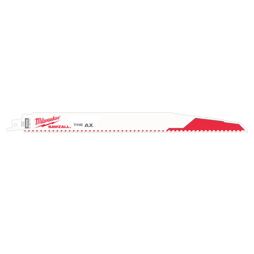 MILWAUKEE 48005027 pílky do chvostovky, The AX 300*5/8 TPi, drevo, drevo s klincami, plasty 5ks