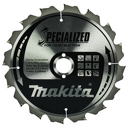 MAKITA B-33560 kotouč pilový dřevo SPECIALIZED konstrukce 235x2.8x30mm 16Z (= old B-13699)