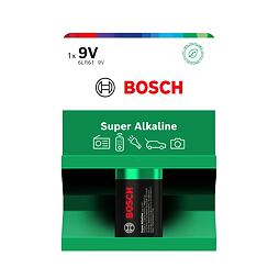 BOSCH baterie 6LR61SA1B/00 SUPER ALKALINE 9V, 1ks