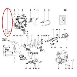 METABO 343395460 ochranné sklo pro STEB 80 Quick